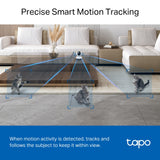 TP-Link Tapo C220 2K 4MP QHD Pan/Tilt AI Smart Home Security Wi-Fi Camera