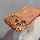 Capa ROSO WT Diamond Case MagSafe com Brilhantes Rhinestone – iPhone 18 Pro