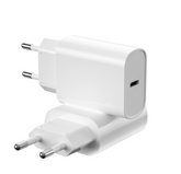 Wall Charger with 20W PD Single Port USB Wall Plug Black White Charging