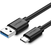 Ugreen Us184 Usb 3.0 p Usb Tipo C 1.5M Preto Cabo de Dados