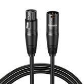 Cabo de Extensão de Áudio para Microfone UGREEN XLR Macho para Fêmea de 10 Metros – 20714