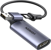 UGREEN Video Capture Card 4K HDMI to USB-A/USB-C HDMI