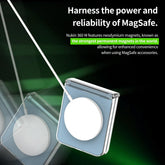 Capa Transparente Araree Nukin 360º M com MagSafe para Samsung Galaxy Z Flip6