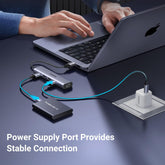 UGREEN USB to Ethernet Adapter, 5 in 1 USB Hub with Ethernet