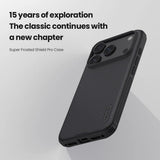 Capa Nillkin Super Frosted Shield Pro para iPhone 17 Pro / iPhone 18 Pro – Preto
