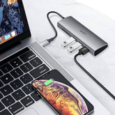 WiWU 5 em 1 USB C Hub Alpha 532ST