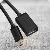 Ugreen 10383 Male to 2.0 F OTG Mini USB Adapter