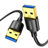 Ugreen 10370 3.0 A Male to Male USB Cable, 1 meter Size