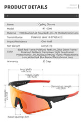 Sports Sunglasses Polarized Adjustable Nose Support Eyewear Goggle