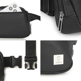 WiWU Lulu Crossbody PU Leather Bag Black