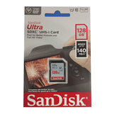 SanDisk Ultra SD Card SDXC Class 10 UHS-I with 140mb/s Read Speed