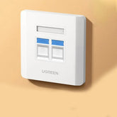 UGreen Dual Port Wall Plate