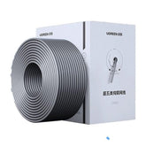 Ugreen 80671 - 305m Cabo de Engenharia não Blindado Cat6 0,57mm em Rolo Cinza UTP