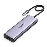 UGREEN USB C Hub Dual HDMI Adapter, 9-in-1 USB C