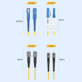 Ugreen SC-SC single-mode patchcord optical fiber 3 m network yellow (70664 NW131)