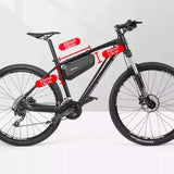 Rockbros B67 waterproof frame bike bag - black