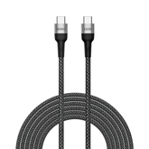 WIWU F15 100W CYCLONE PD FAST CHARGING DATA CABLE TYPE-C TO TYPE-C 1.5M