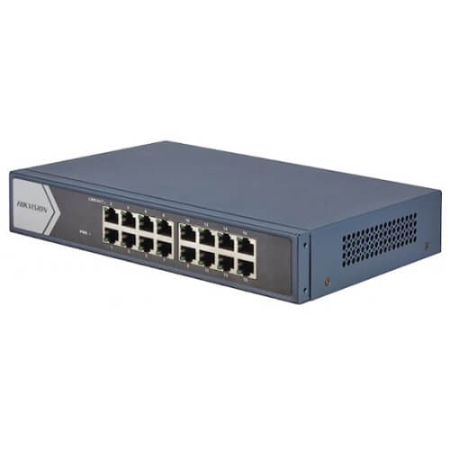 Network Switch Hikvision , 16 × Gigabit RJ45