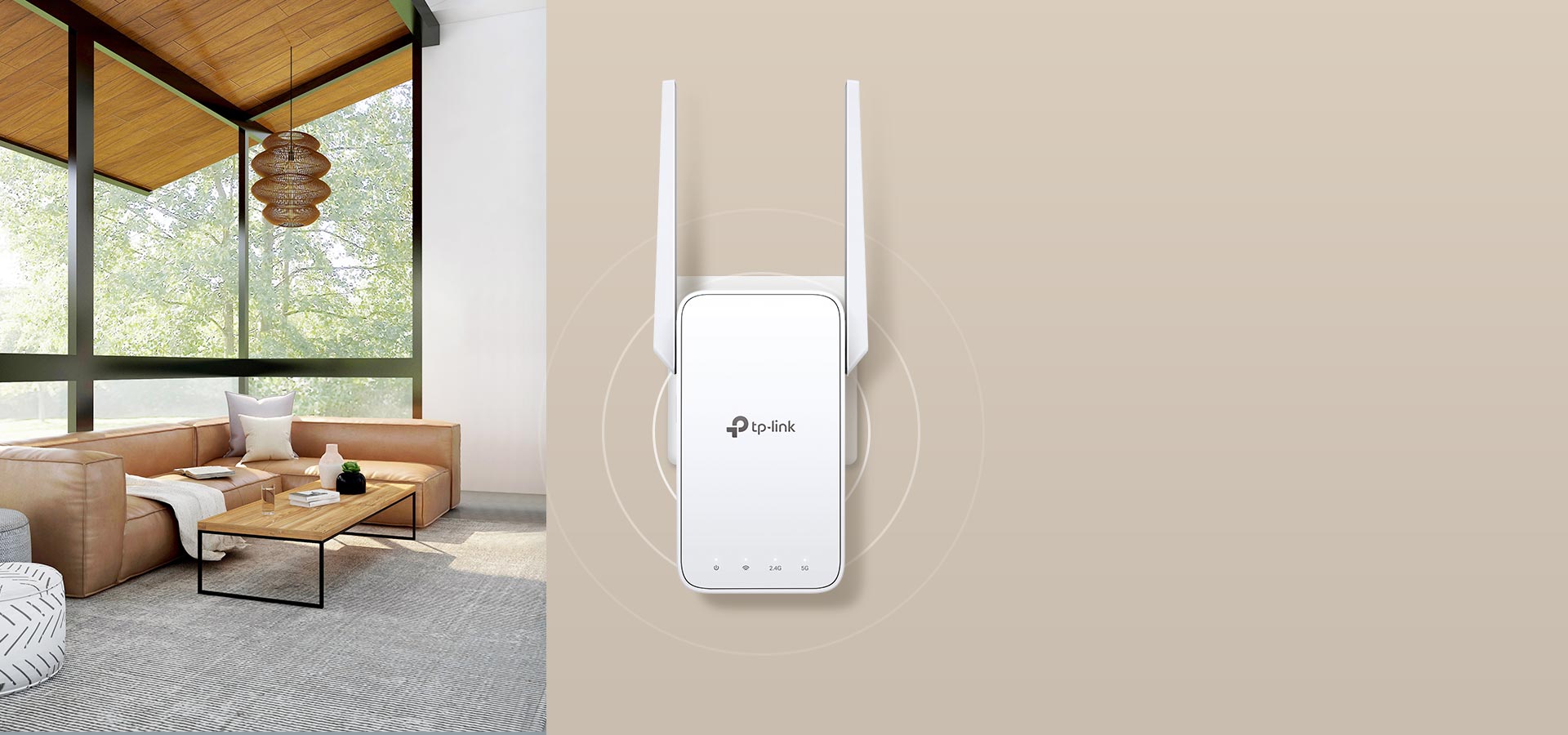 Extensor de alcance Wi-Fi de malha AC1200-RE315