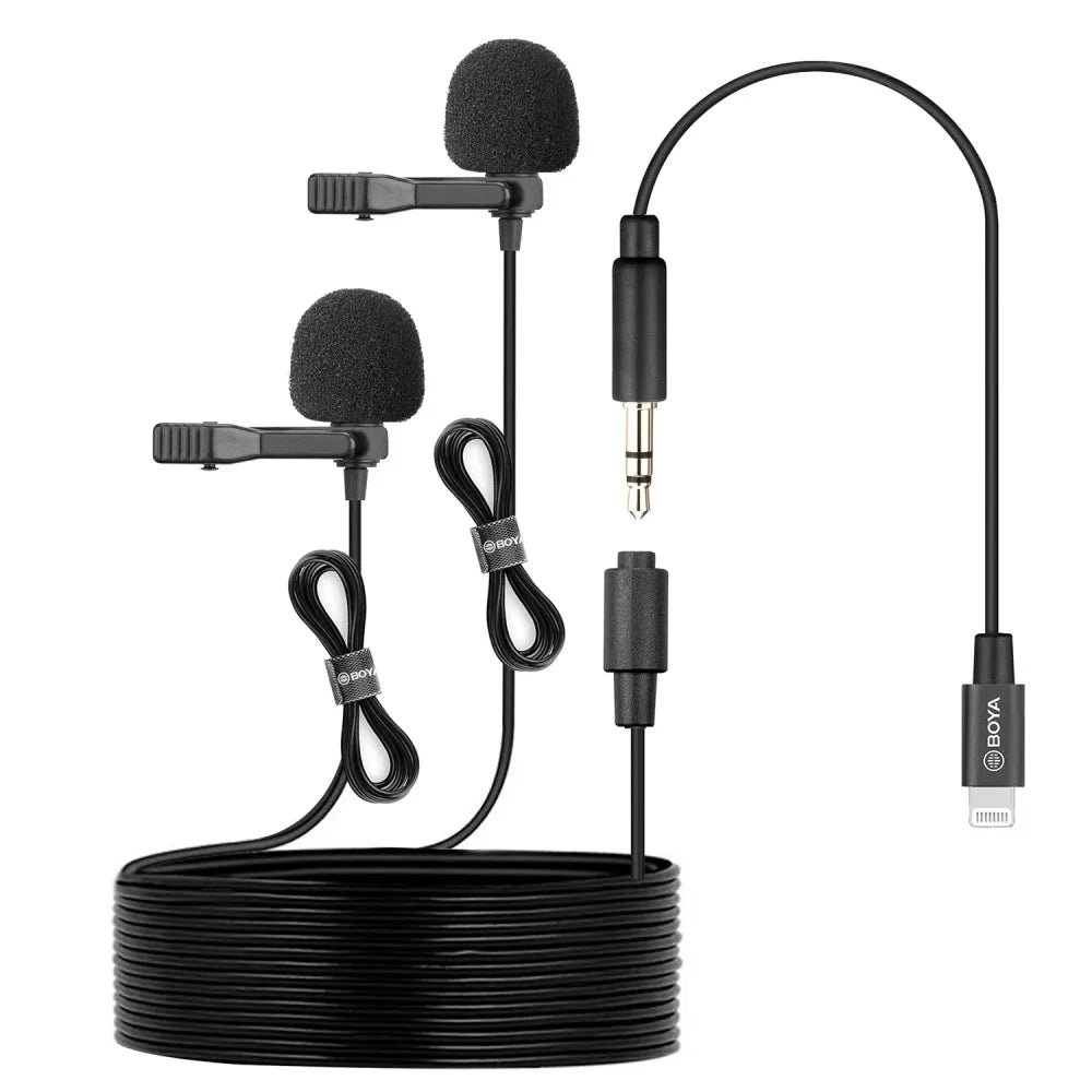 BOYA by-M3 Omnidirectional Lavalier USB C Microphone