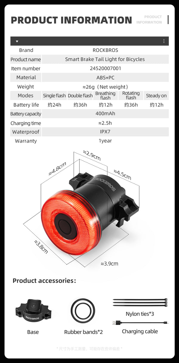 ROCKBROS 1000 Lumen Front Bike Light V9M-1000