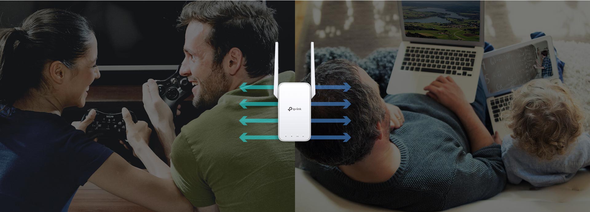 Extensor de alcance Wi-Fi de malha AC1200-RE315