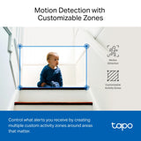 TP-Link Tapo C220 2K 4MP QHD Pan/Tilt AI Smart Home Security Wi-Fi Camera