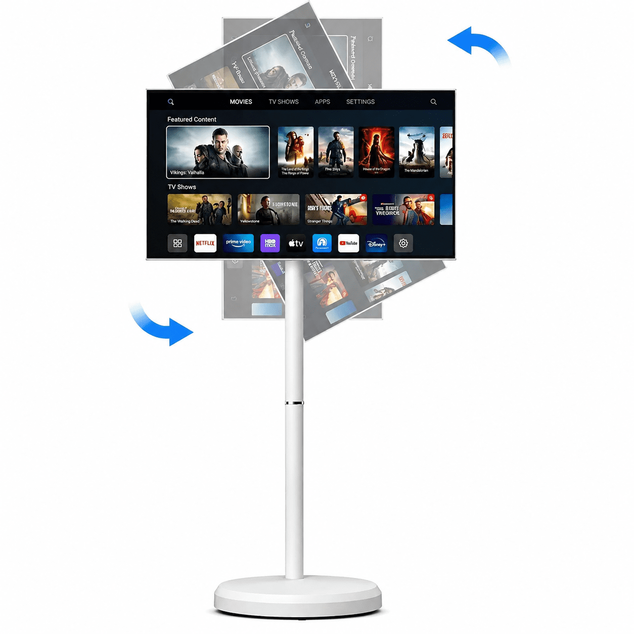 Monitor Inteligente Portátil GM92 32" Touchscreen Android