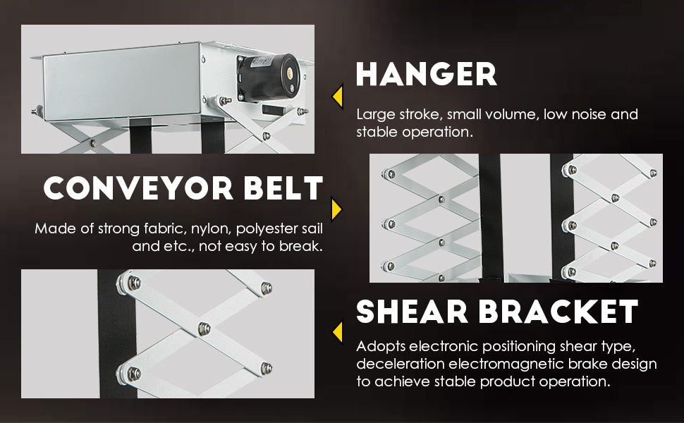 Elevador Motorizado para Projetor