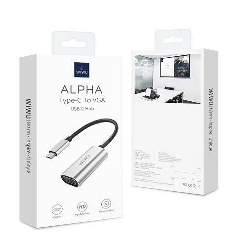 Adaptador Wiwu Alpha type-c to VGA