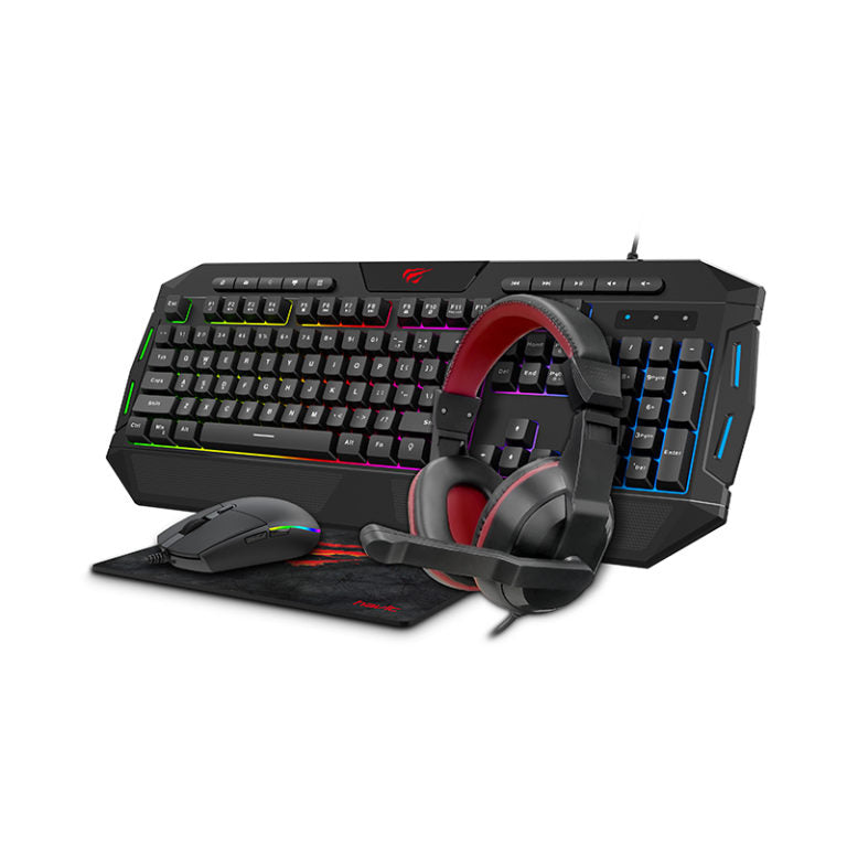 Combinação de Teclado e Mouse Havit KB501CM Gaming Series