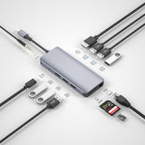 ADAPTADOR ALPHA TYPE-C TO 12 IN 1