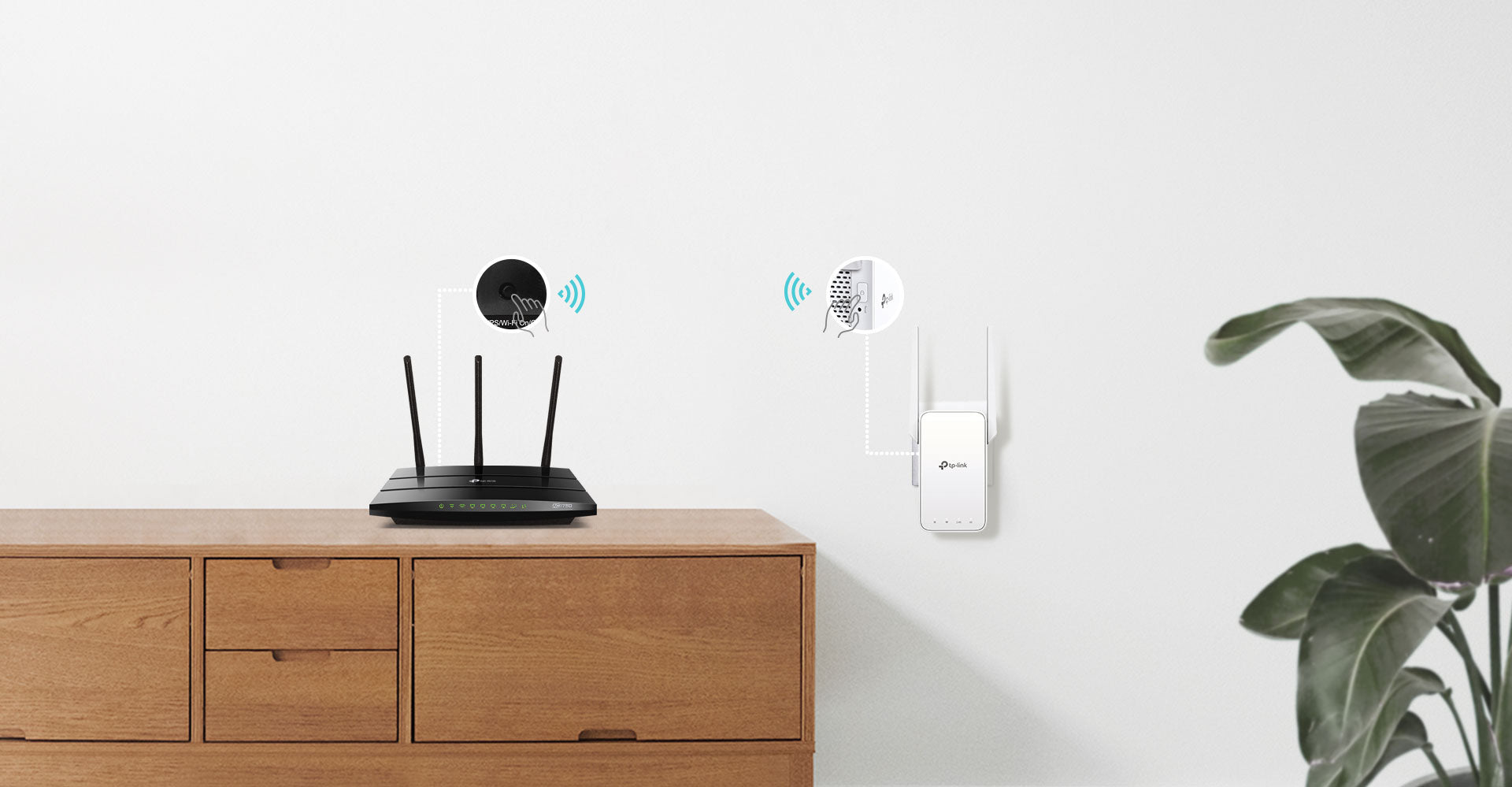 Extensor de alcance Wi-Fi de malha AC1200-RE315