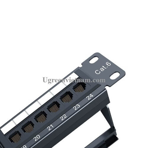 UGreen 70423 Painel de Patch Cat6 com 24 Portas