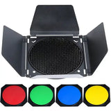 Godox Barndoor Kit BD-04 (para montagem em fresnel / refletor padrão)