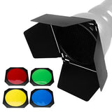 Godox Barndoor Kit BD-04 (para montagem em fresnel / refletor padrão)