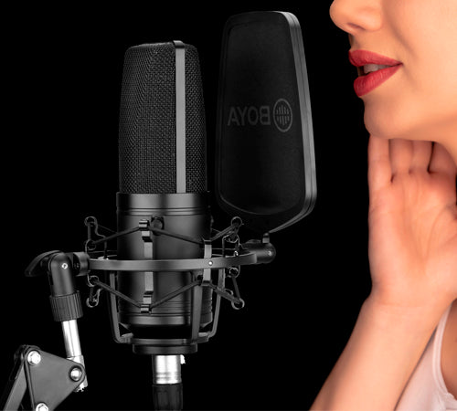 Microfone BOYA BY-M1000 Condensador