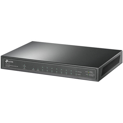 Switch de Mesa Gigabit de 10 Portas com 8 Portas PoE+TL-SG1210P