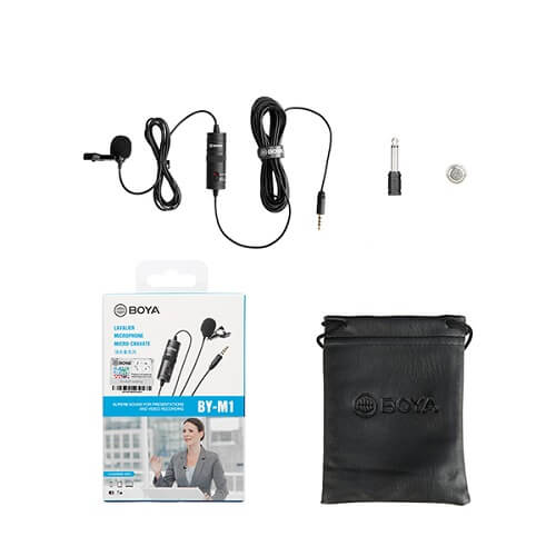 Microphone BY-M1  Omni Directional Lavalier