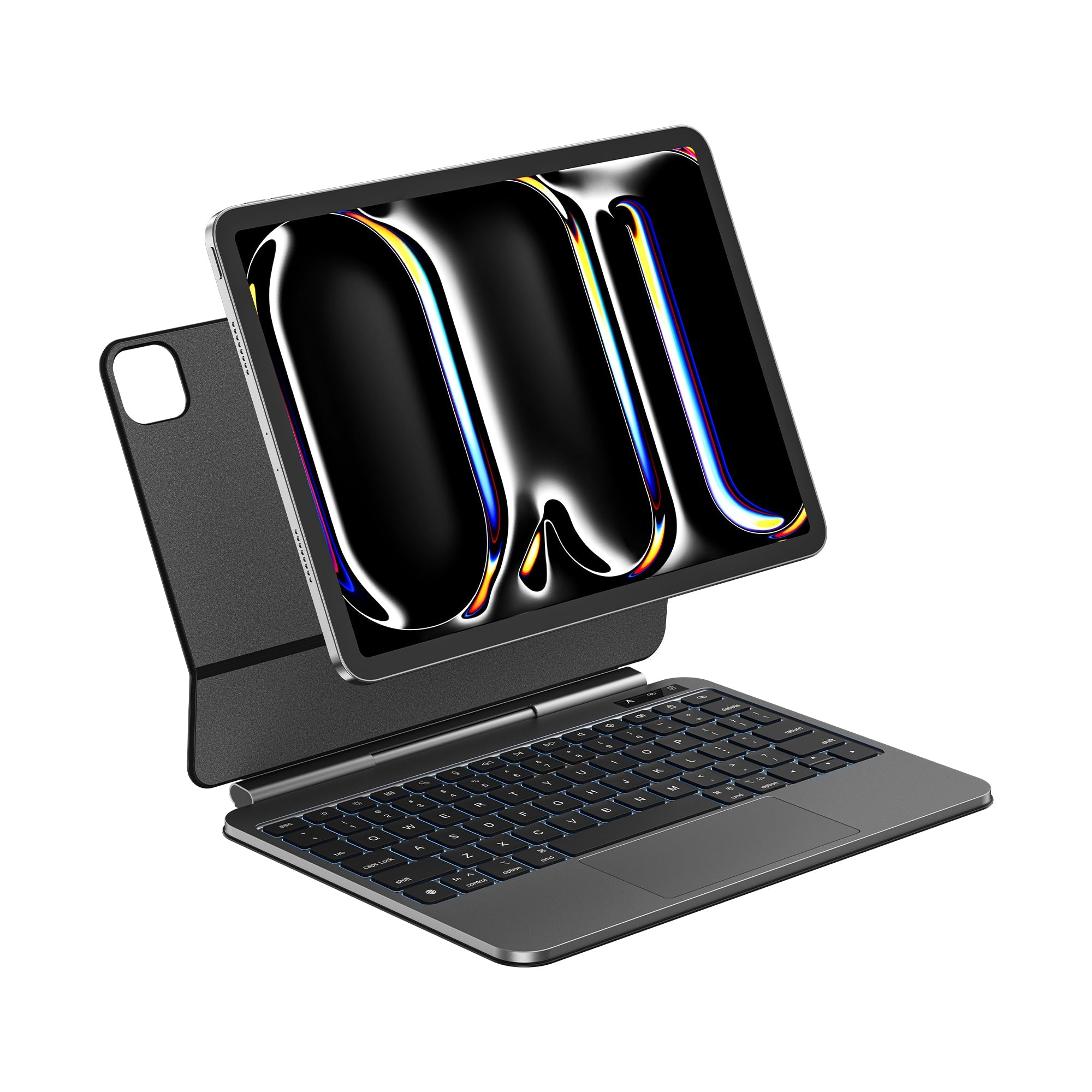 WIWU Magic Keyboard MK-002 Pro Strong Magnetic Attached Lightweight Tablet Keyboard Case