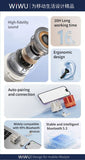 WiWU Transparent Wireless Bluetooth Earbuds T21