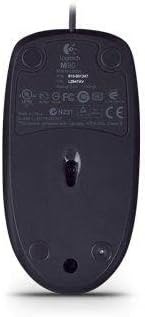 Logitech Wired Mouse M90 Black USB