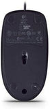 Logitech Wired Mouse M90 Black USB