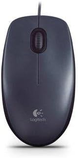 Logitech Wired Mouse M90 Black USB