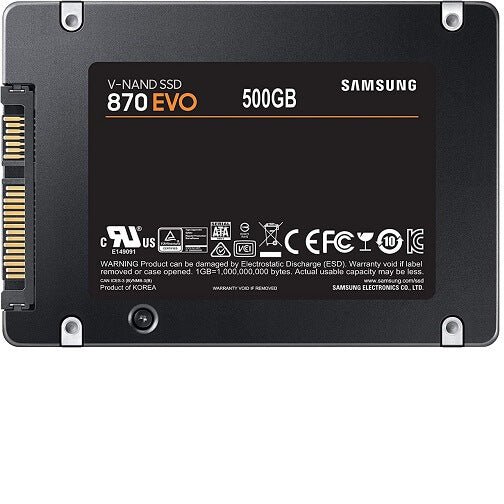 SAMSUNG 870 EVO SATA SSD 500GB 2.5