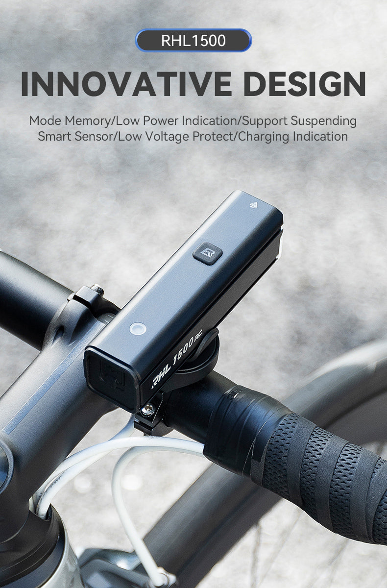 Farol inteligente de bicicleta ROCKBROS