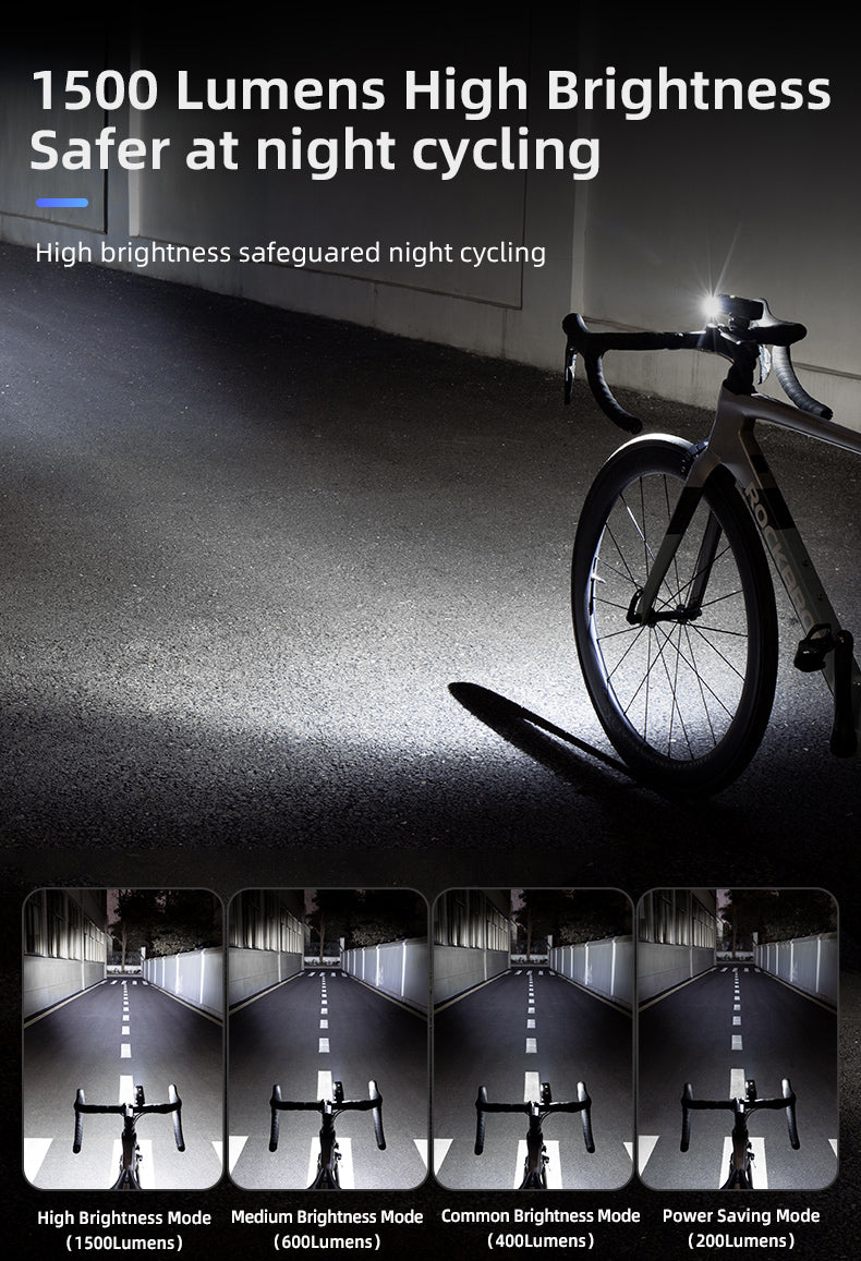 Farol inteligente de bicicleta ROCKBROS