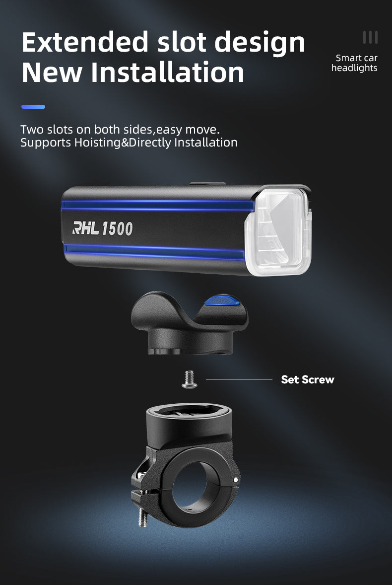 Farol inteligente de bicicleta ROCKBROS