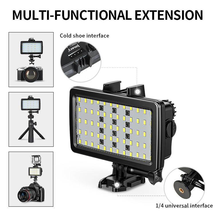Jmary Waterproof RGB Video Fill Light FM-72RGB
