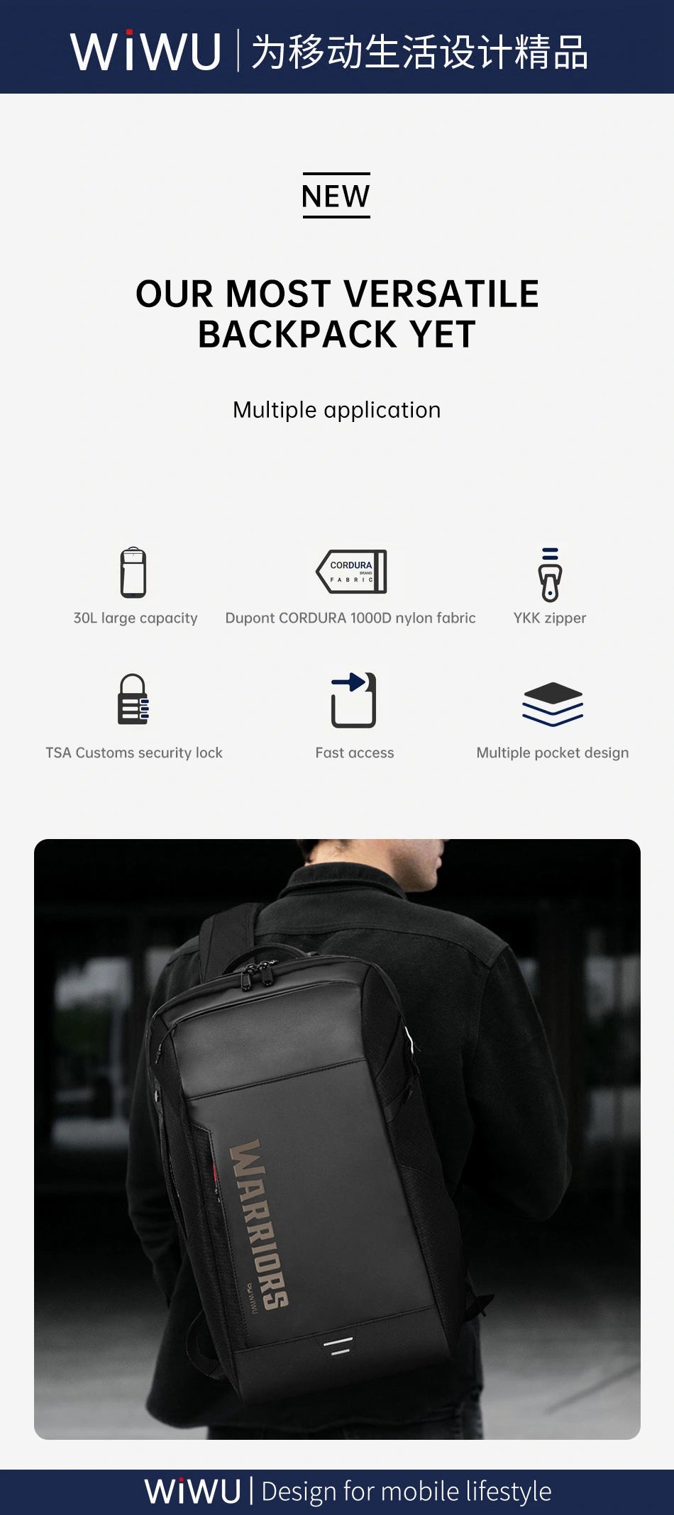 Warrior Backpack Pro Max
